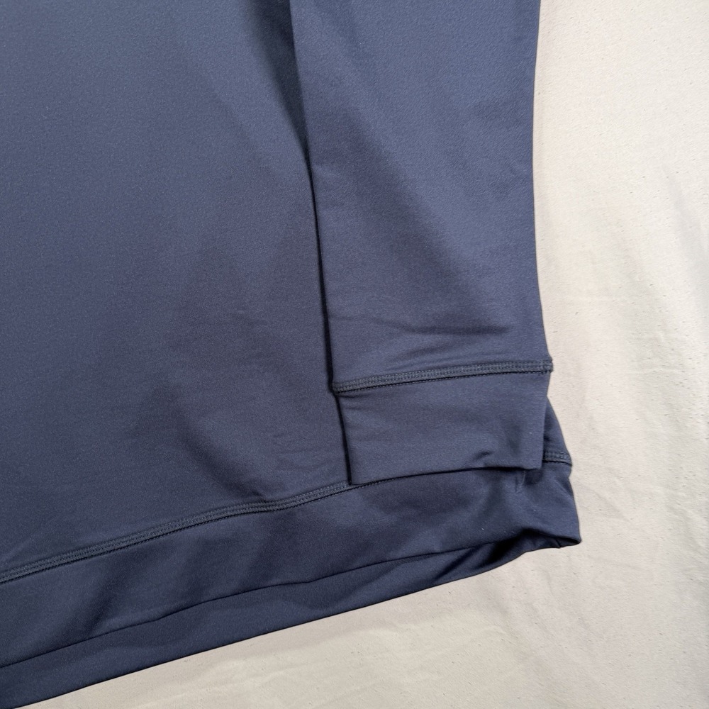 New Swannies Vandyke Mens 2XL Navy Blue Lightweight Performance Zip Golf Hoodie - Picture 3 of 10